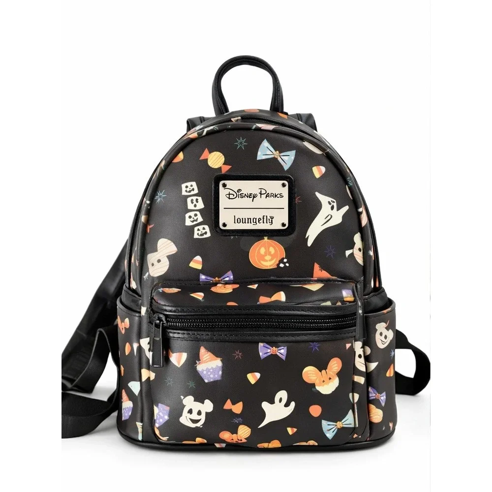 Disney Parks Loungefly‎ Halloween Mickey Mini Backpack – Rare Print!
